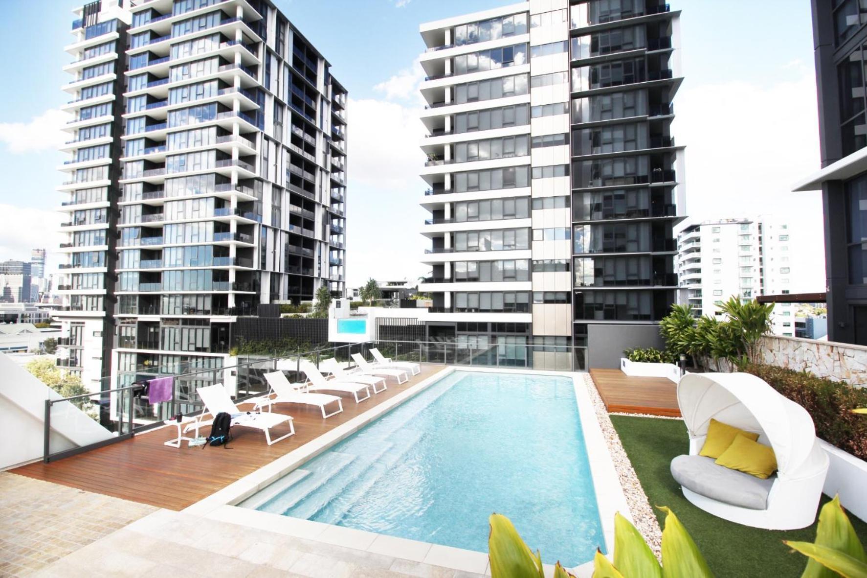 Hearty Milton Apartments Brisbane Exterior photo